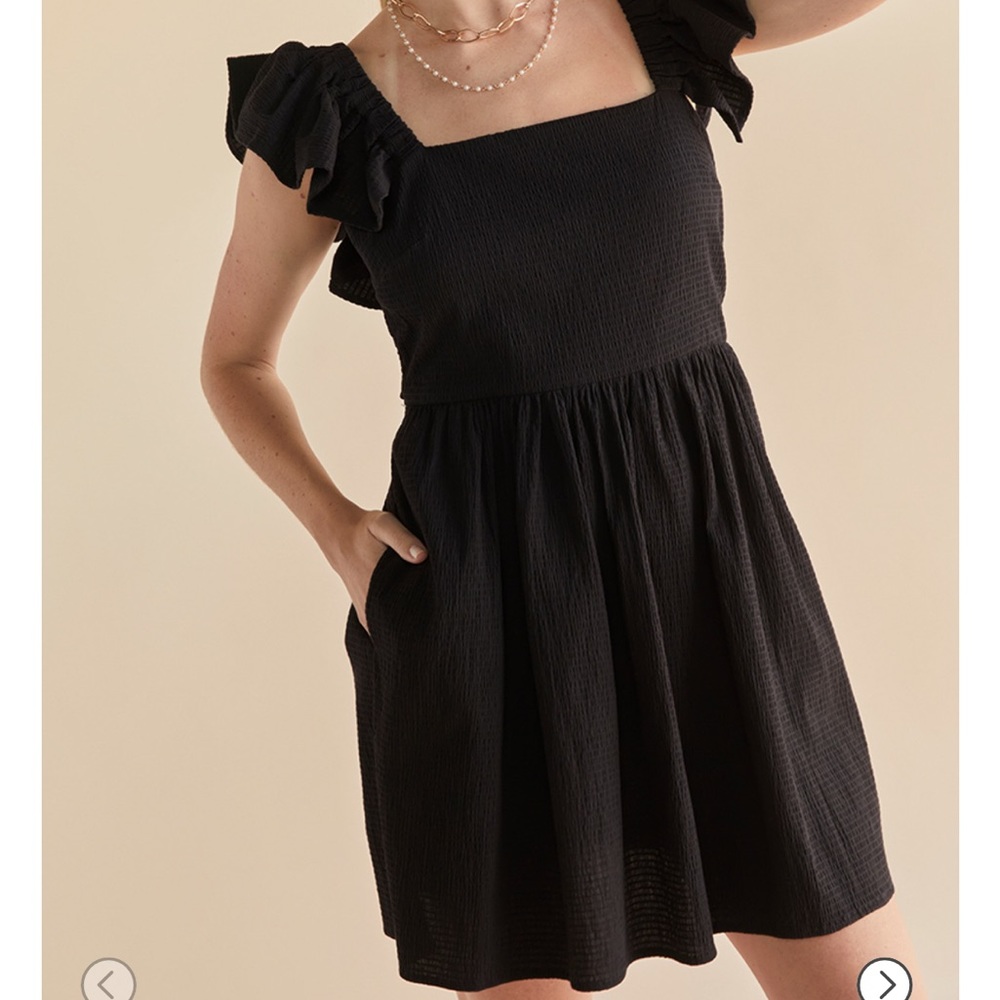 Black dress with bow!